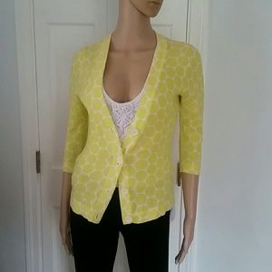NY & Co. Polkadot Spring Cardigan